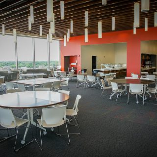 Ash Brokerage Employee Dining Room In Ash Skyline Plaza