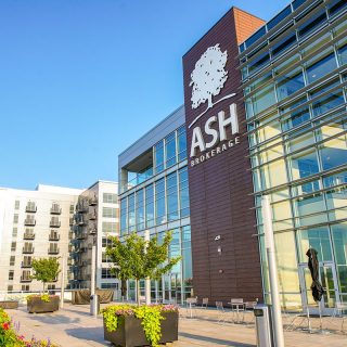 South Terrace of Ash Skyline Plaza Downtown Fort Wayne