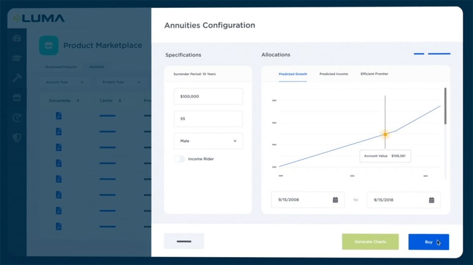 Configuring Annuites with Annuity Hub Powered by Luma